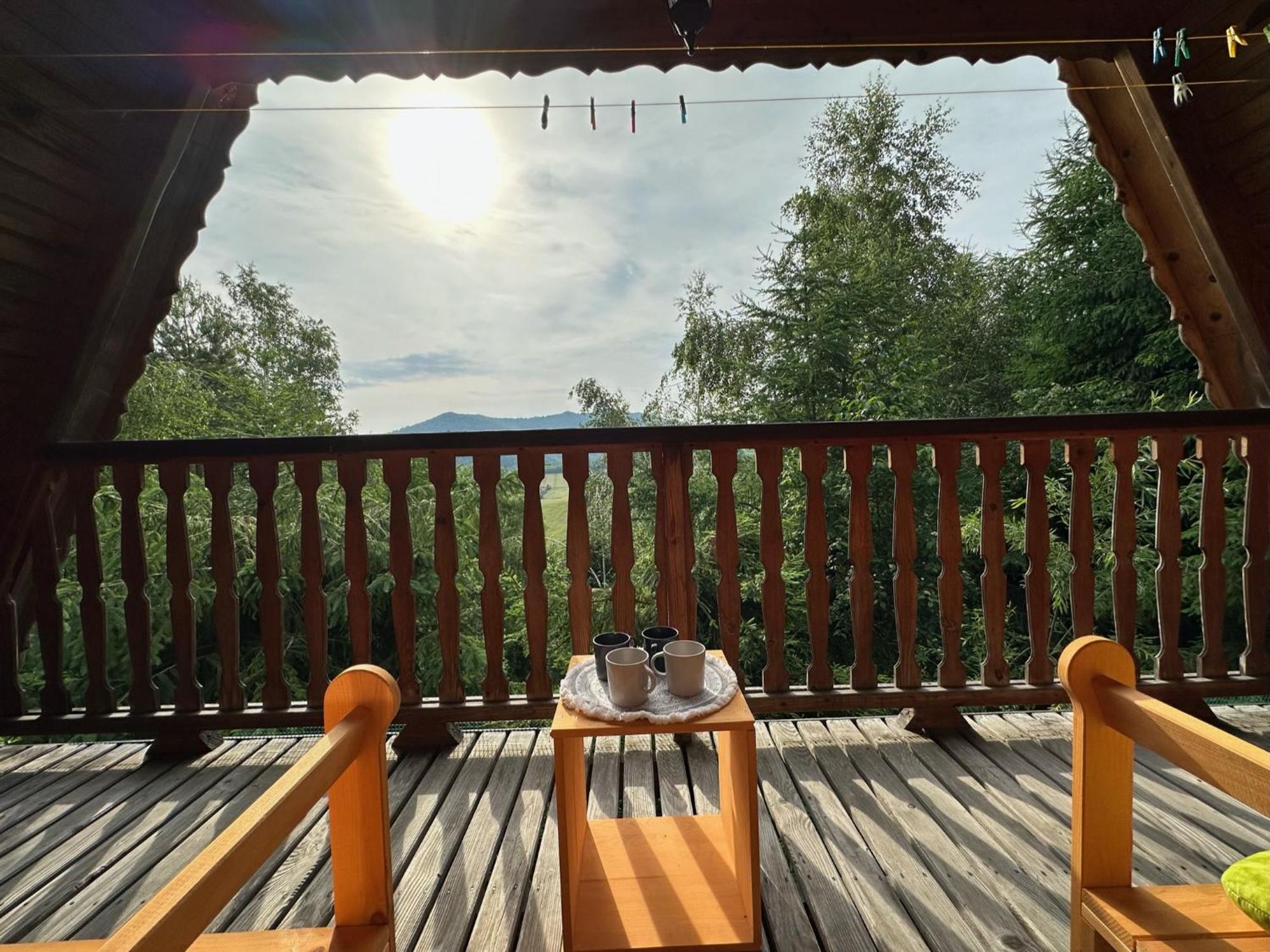 Domek Na Gorze Z Pieknym Widokiem Bukowiec  Exteriér fotografie